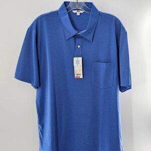 NWT Uniqlo Men's polo‎ Shirt bundle black & blue Size XL